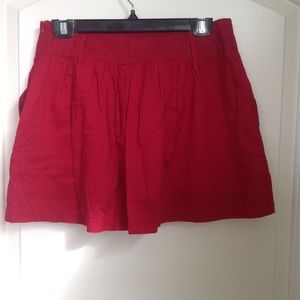Red Forever 21 skirt